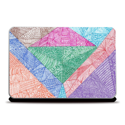 Triangles Laptop Skins