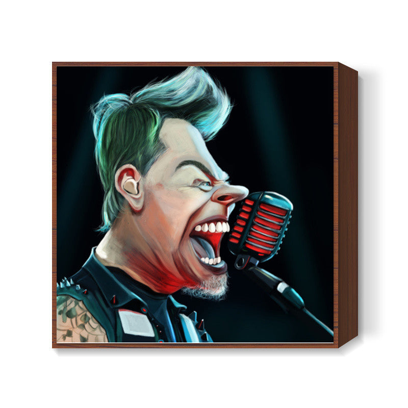 James Hetfield | Metallica  Square Art Prints