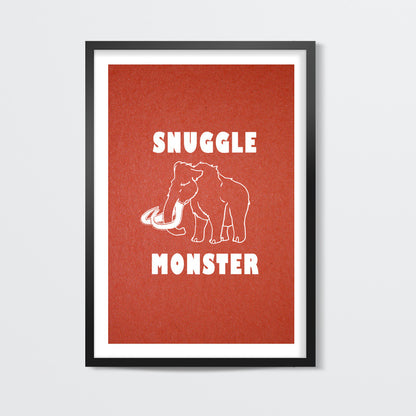 Snuggle Monster Wall Art