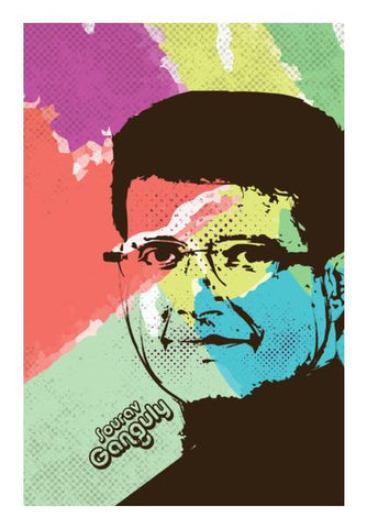 PosterGully Specials, Sourav Ganguly Wall Art