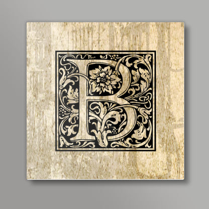 Ornate B Square Art Prints