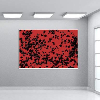 Simple Leaf texture Wall Art