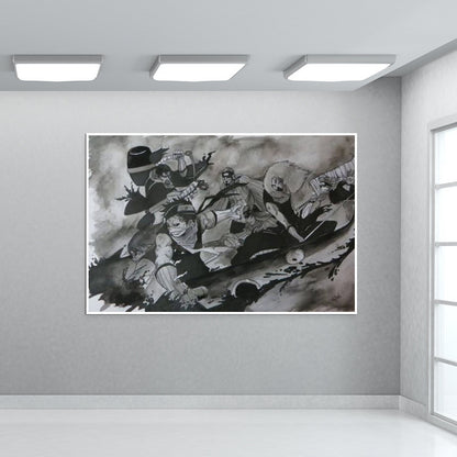 Seven Swordsmen of the Mist Wall Art