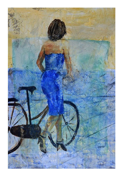 Aside Her Cycle Art PosterGully Specials