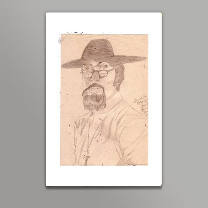 Amitabh Bachchan says My name is Anthony Gonsalves Wall Art