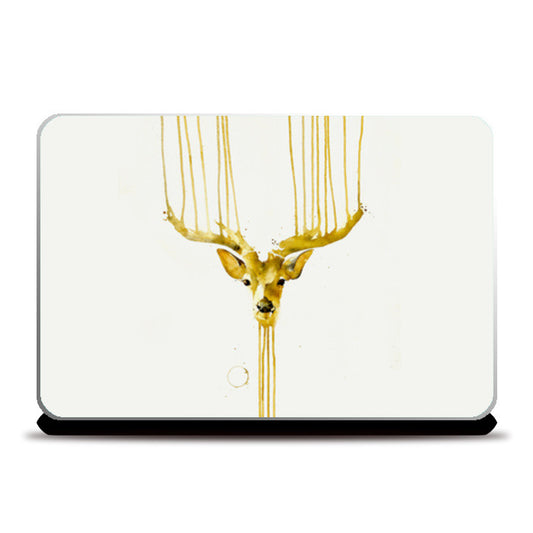 Laptop Skins, Dear Deer | Nikunj Prajapati Laptop Skins