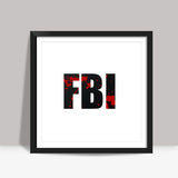 FBI Square Art Prints