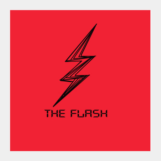 The Flash Square Art Prints