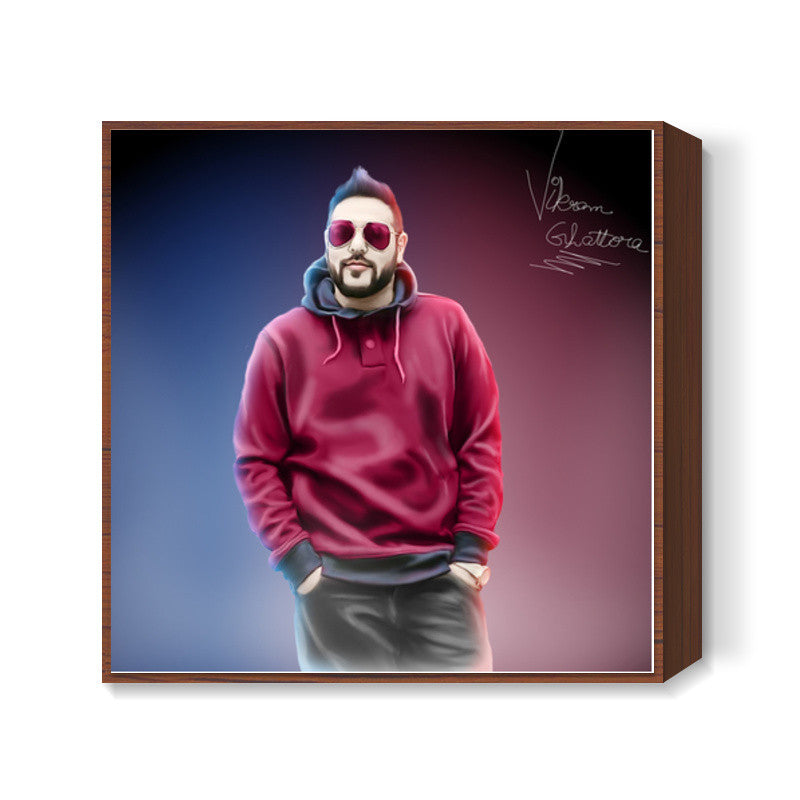 Badshah 3D DigiPaint Square Art Prints