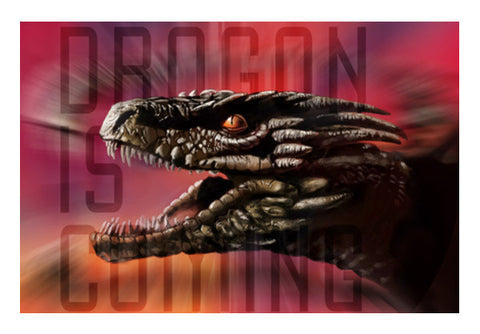 Dragon Is Coming | Game Of Thrones Wall Art