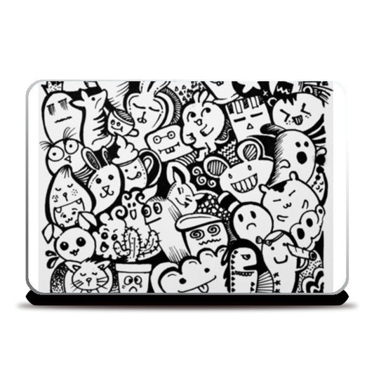 cute fun laptop cover Laptop Skins