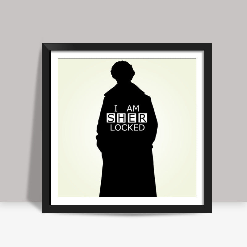 Sherlock Square Art Prints