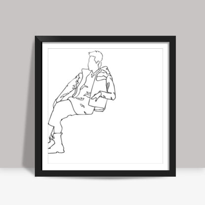 Air Chair Square Art Prints