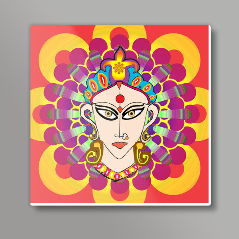 The Divine Goddess Square Art Prints