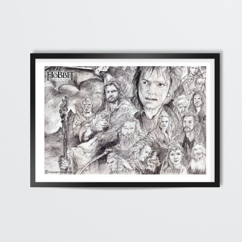 The Hobbit Wall art