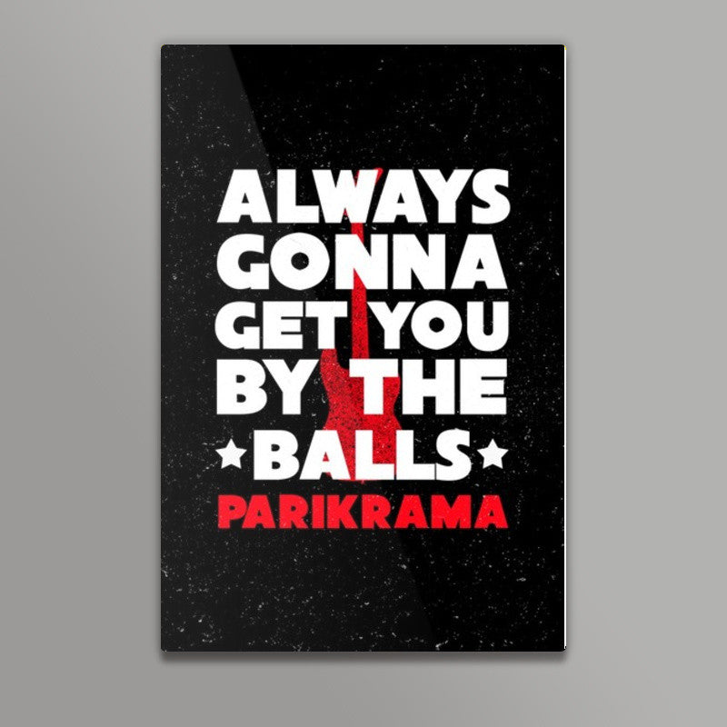 By The Balls Wall Art
