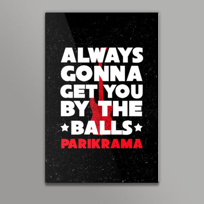 By The Balls Wall Art