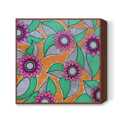 Full Bloom Square Art Prints