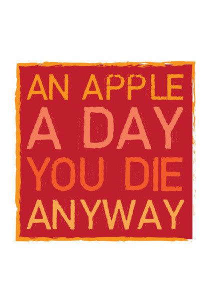 An Apple A Day ! Wall Art