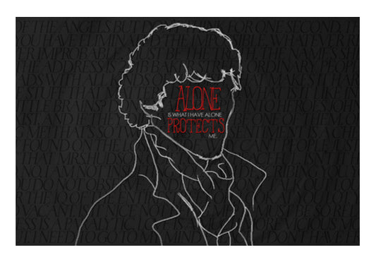 Wall Art, Sherlock Quotes Poster Wall Art