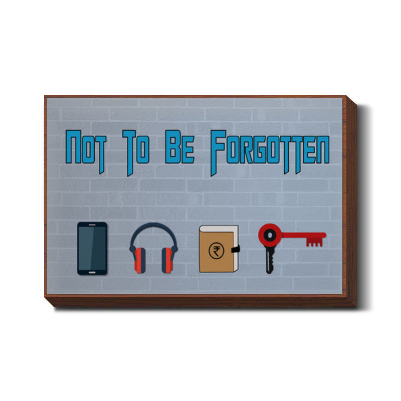 Daily Reminder Wall Art