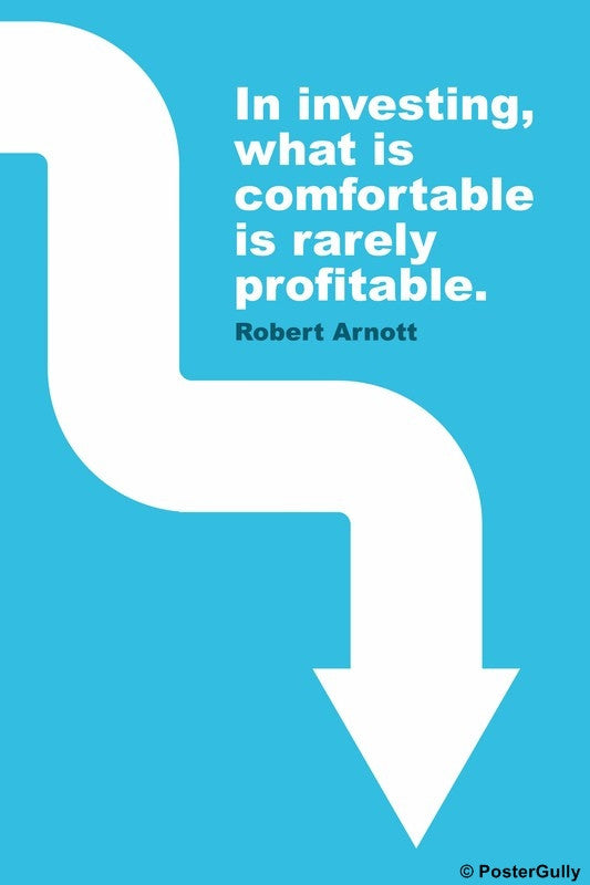 Wall Art, Investing Robert Arnott Profit Quote, - PosterGully