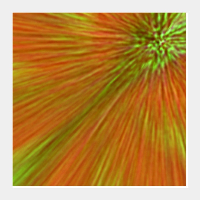 Square Art Prints, Grass in Fire Square Art Prints