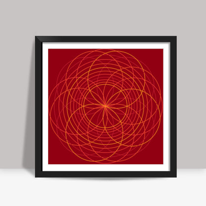 Circles 2.0 Square Art Prints