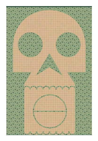 Pop Art Pill Skull Wall Art