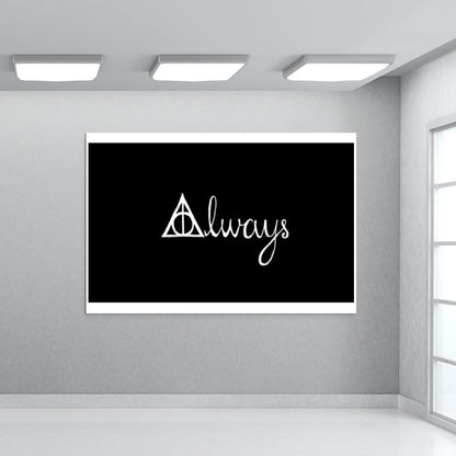 Always Harry Potter wall art Wall Art