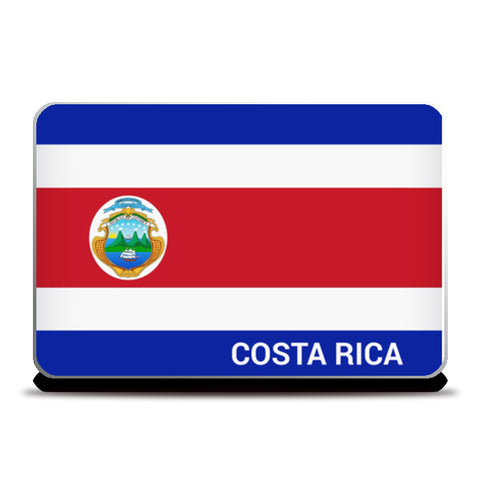 Costa Rica | #Footballfan Laptop Skins
