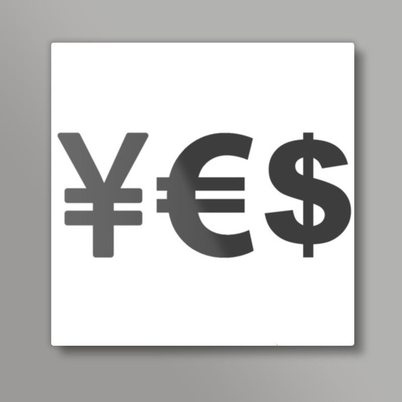 YES Square Art Prints