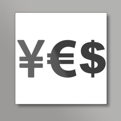 YES Square Art Prints
