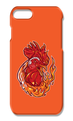 Rooster On Fire iPhone 7 Plus Cases