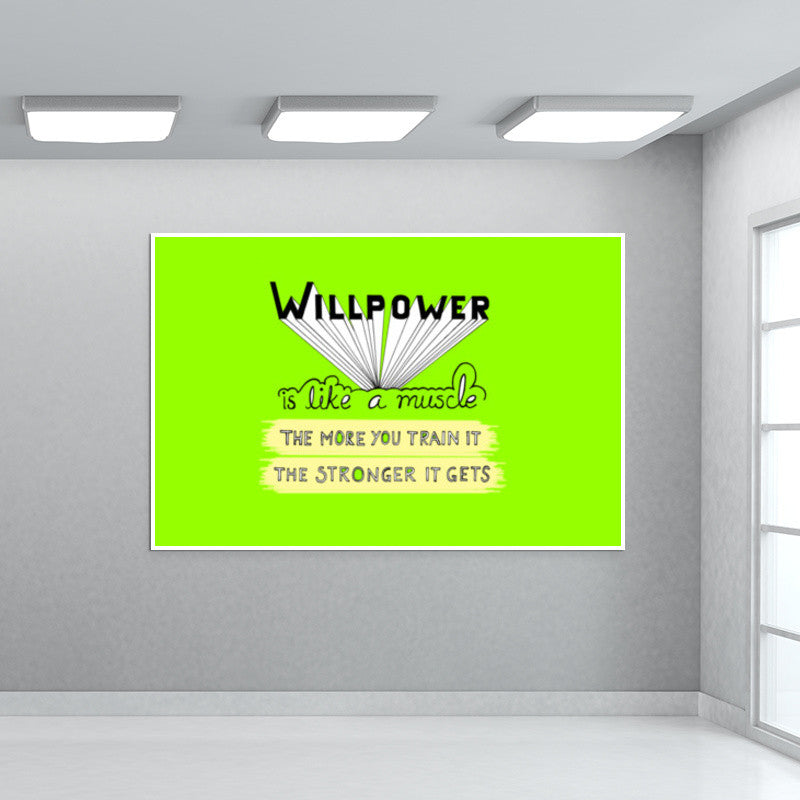 Willpower Wall Art
