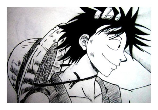 PosterGully Specials, Luffy One Piece Wall Art