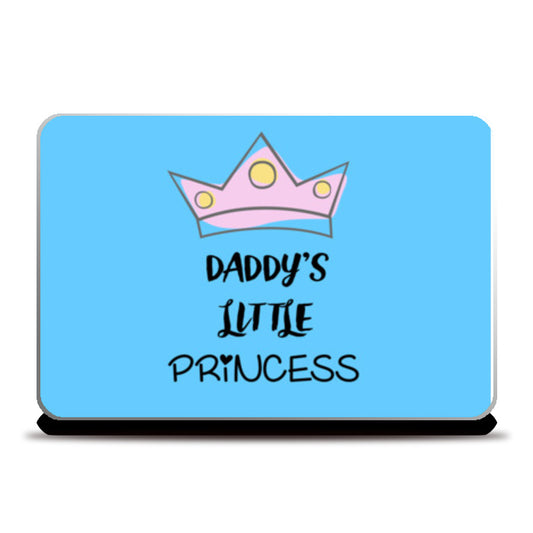 Daddys Little Princess Laptop Skins