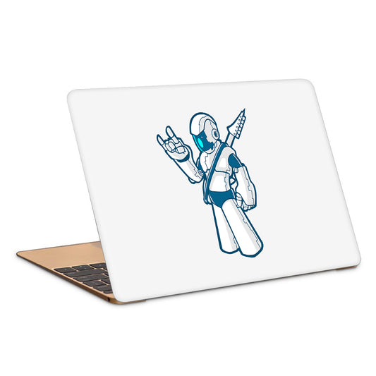 Rock Robot Cyborg Artwork Laptop Skin