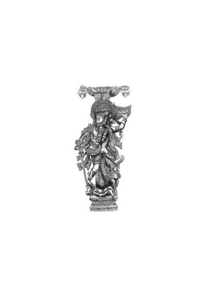 PosterGully Specials, Veerabadhra (God Shiva) Sculpture Wall Art