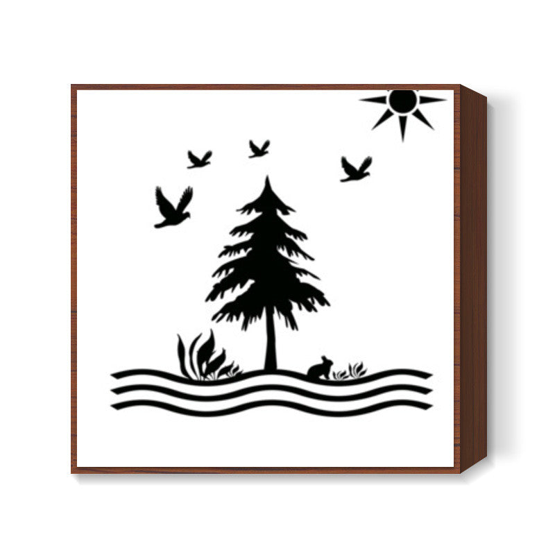 Wild Square Art Prints