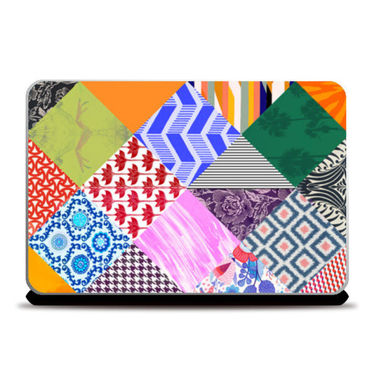 Laptop Skins, Patchwork 1 Laptop Skins