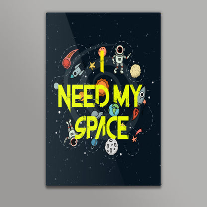 Privacy - I need my space Wall Art