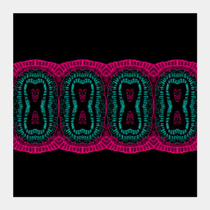 Square Art Prints, Plank-tonic Psych-e-delic ! Square Art Prints