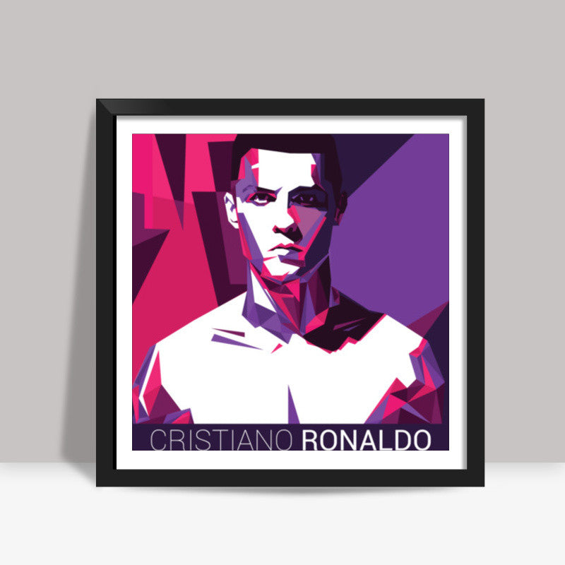 Cristiano Ronaldo Square Art Prints