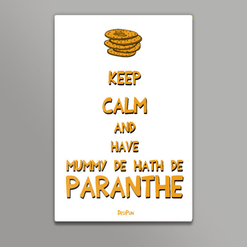 Mummy de hath de Parantha Wall Art