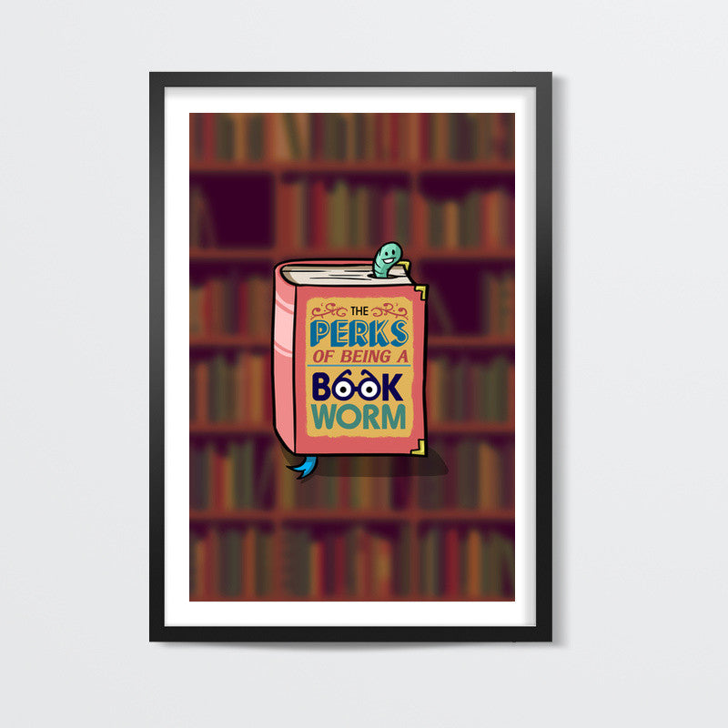 Bookworm Wall Art| Buy High-Quality Posters and Framed Posters Online ...