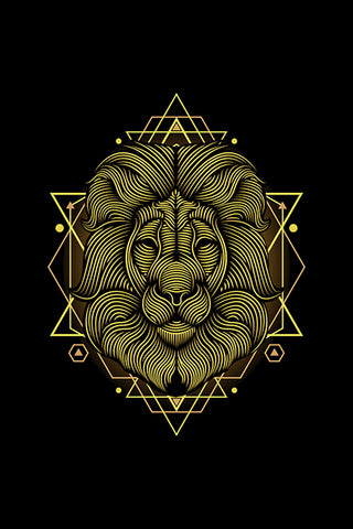 Lion Intricate Artwork