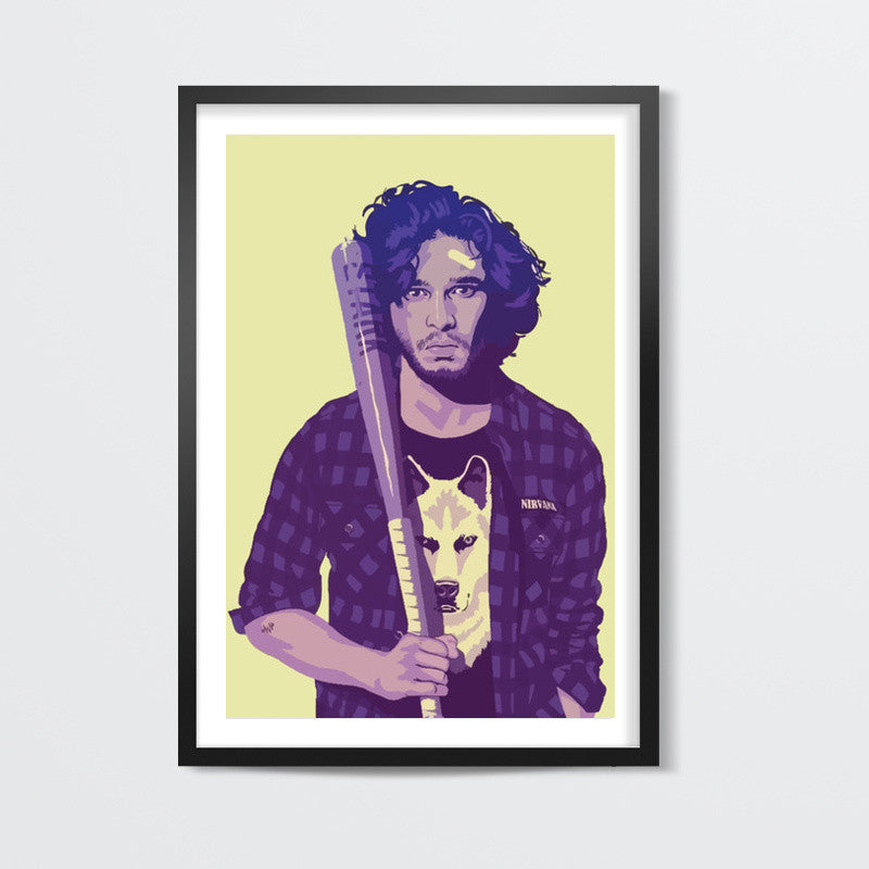 Game of Throne: Jon Snow Wall Art