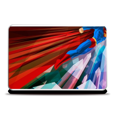 superman abstract Laptop Skins