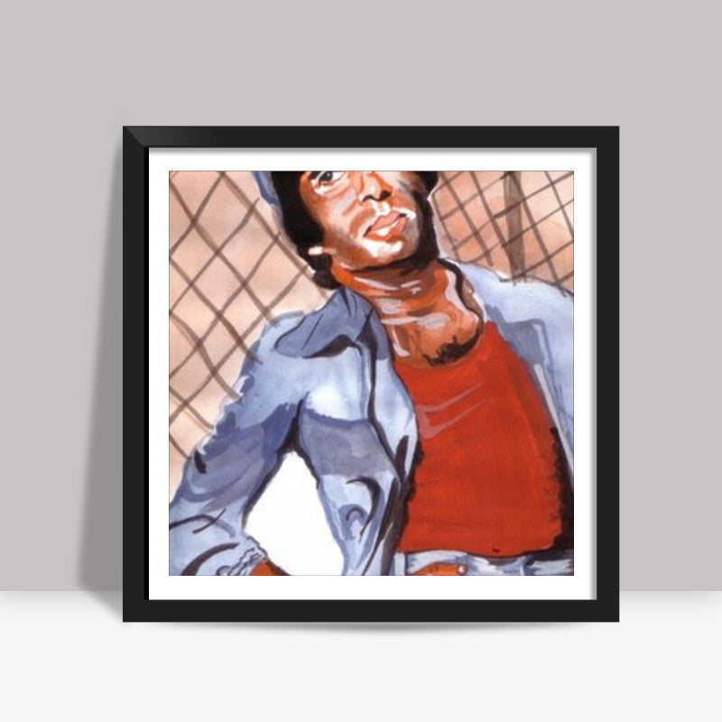 Superstar Amitabh Bachchan has been in the race, for the long run Square Art Prints